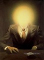 El principio del placer retrato de Edward James 1937 René Magritte